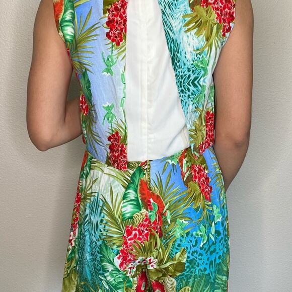 Blush Tropical Romper - Picture 2 of 7